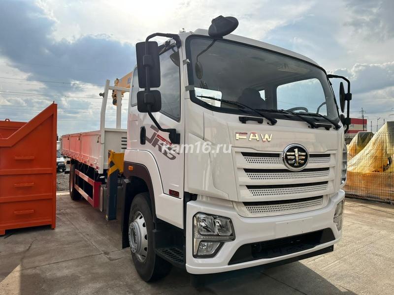 Автомобиль бортовой FAW JK6 КМУ XCMG SQS 157-4