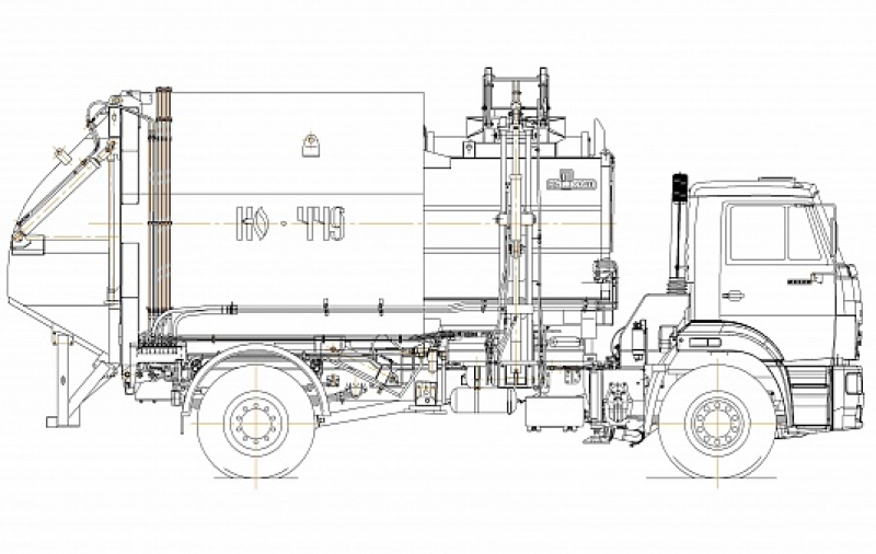 КО-449-05 Мусоровоз