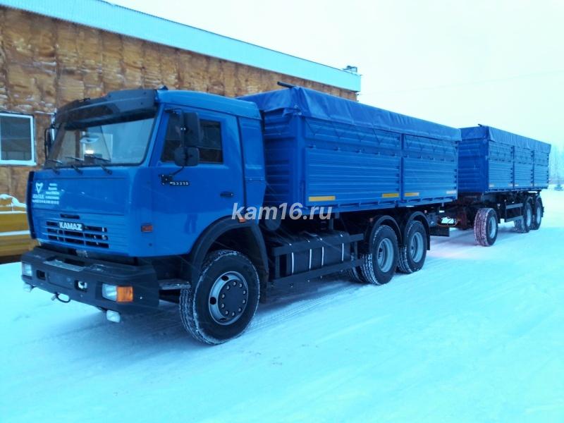 КАМАЗ 53215 бортовой зерновоз